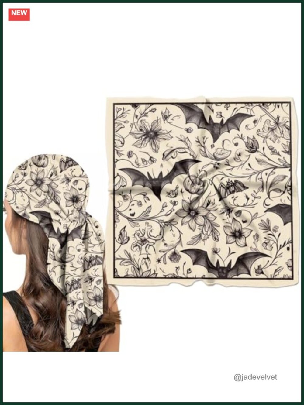 Silk Feeling Square Satin Head Hair Wrap Scarf 27.5 Inches Trendy Aesthetic